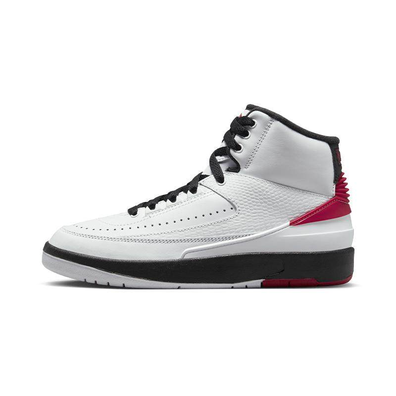 Jordan Air Jordan 2 Chicago 高帮 复古篮球鞋 GS 白红色,运动鞋new,跑步鞋,淘宝优惠券,粉丝福利购,淘宝优惠卷