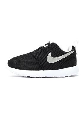Nike Roshe One 奥利奥 低帮 跑步鞋 婴童 黑