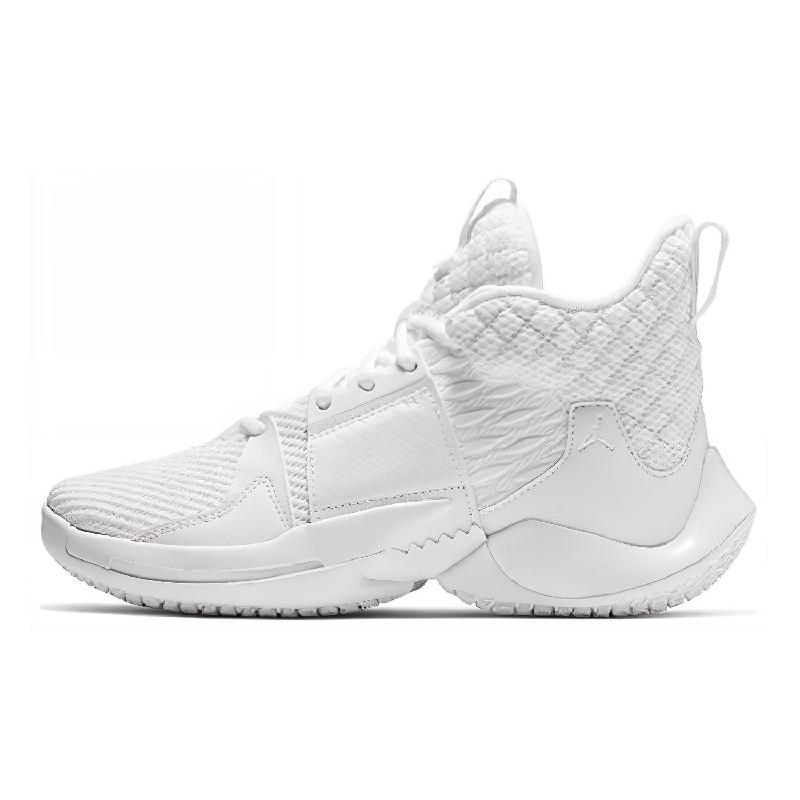 Air Jordan Why Not 0.2 White (GS) 威少 纯白 实战篮球鞋