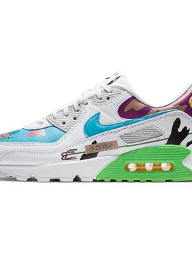 Ruohan Wang x Nike Air Max 90 FlyLeather QS 联名款 涂鸦