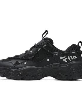 FILA斐乐 FLUID 5 猫爪5.0 系带 耐磨 低帮 生活休闲鞋 男款