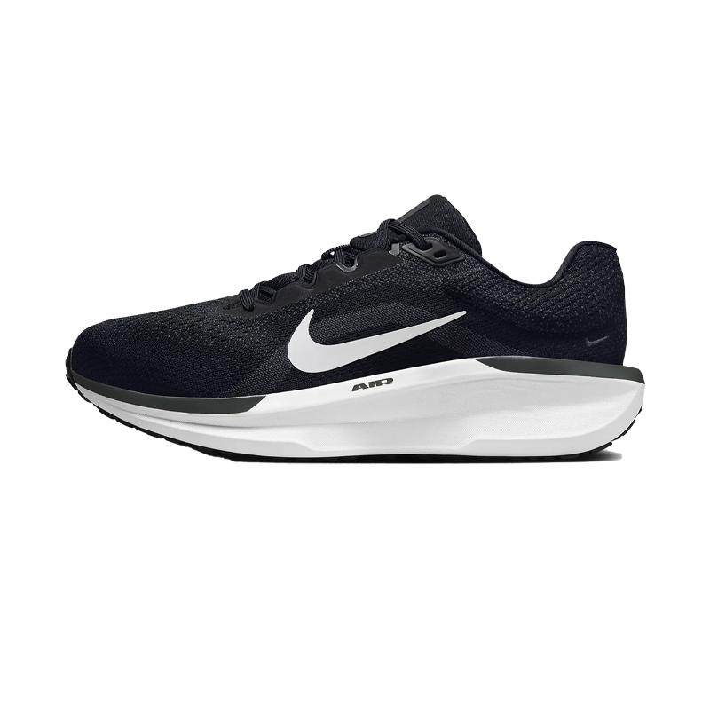 Nike ZOOM Winflo 11 舒适 贴合感 低帮跑步鞋 男款 黑色