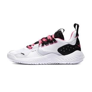 Jordan Delta 1 减震防滑 低帮 运动休闲鞋 GS 白紫