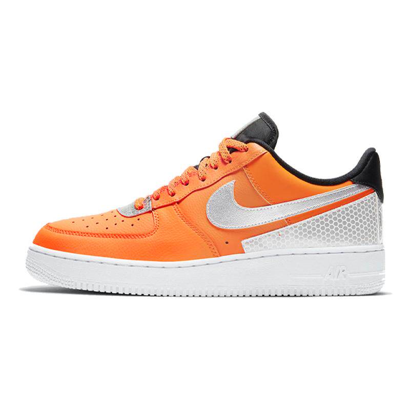 3M × Nike Air Force 1 Low Total Orange 反光 低帮 板鞋 男
