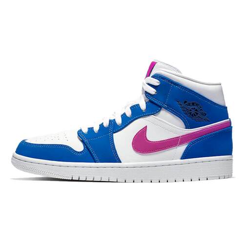 Jordan Air Jordan 1 Mid Color Hyper Royal 小哆啦a梦 中帮