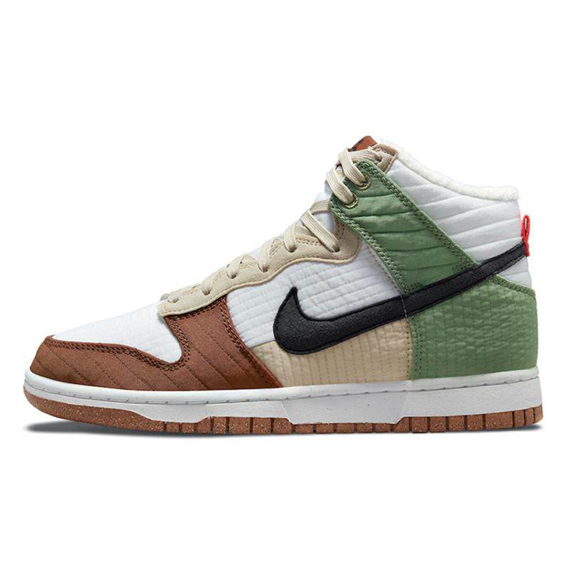 Nike Dunk High LX NN 拼接 高帮 板鞋 女款 白粉拼接