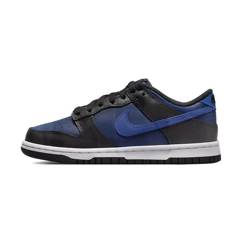 Nike Dunk Low 休闲 低帮 板鞋 GS 黑蓝色,运动鞋new,跑步鞋,淘宝优惠券,粉丝福利购,淘宝优惠卷