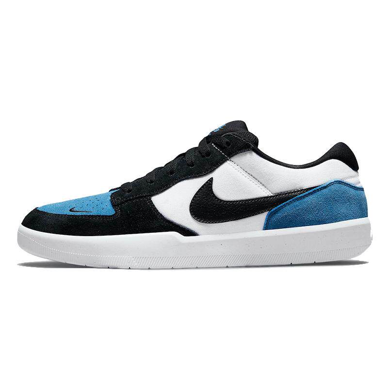 Nike SB Force 58 小倒钩 低帮 板鞋 男女同款 黑白蓝