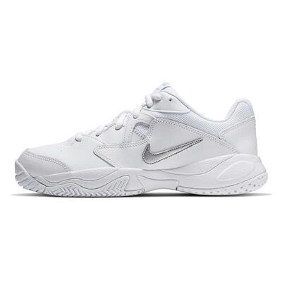 Nike Court Lite 2 简约舒适 低帮 网球鞋 女款 白色