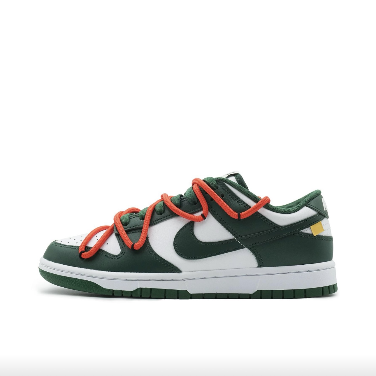【定制球鞋】Nike Dunk 小绿警戒 做旧 美式复古 解构 DD1391-101