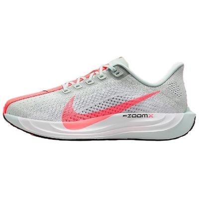 Nike PEGASUS TURBO 4耐磨透气 低帮跑步鞋 男款 灰红