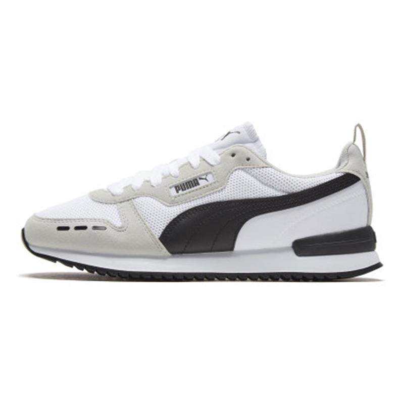Puma R78 轻便低帮跑步鞋 男女同款 白色#送礼推荐