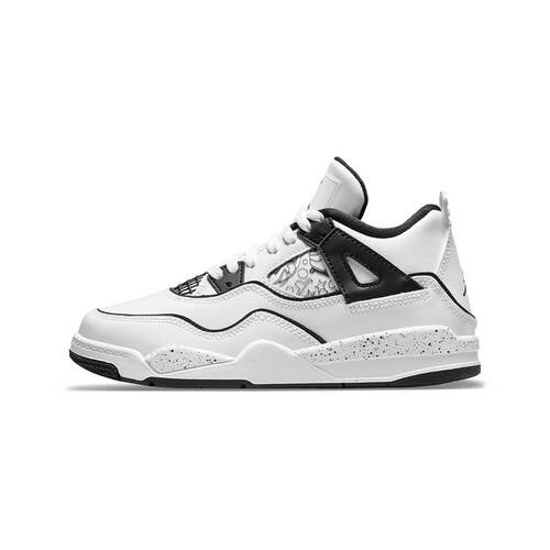 Jordan Air Jordan 4 retro se 95 neon 印花 耐磨 高帮 复古
