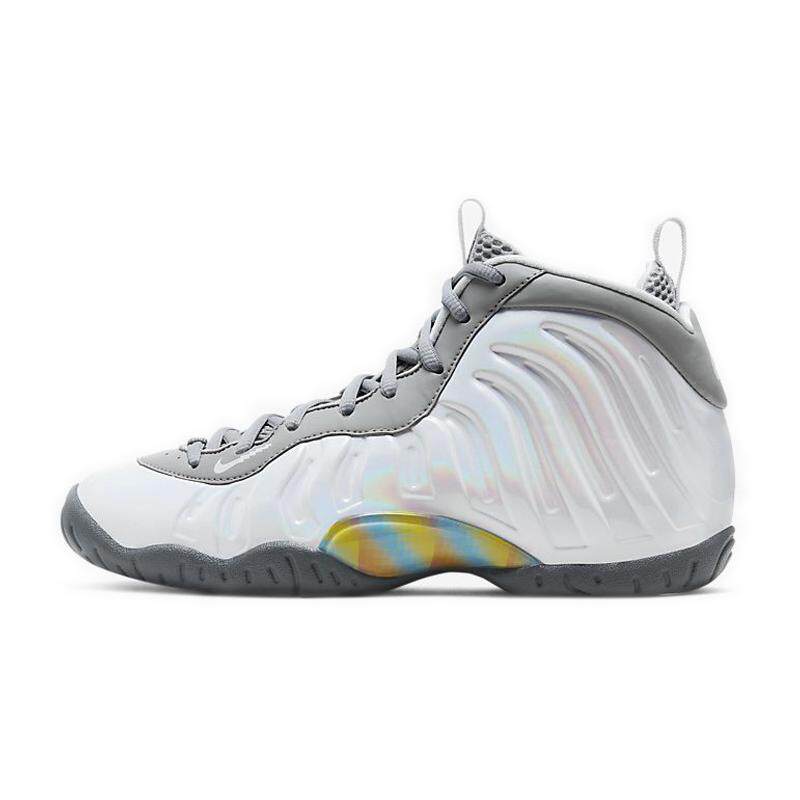Nike Little Posite One (GS) 白喷 全息炫彩#送礼推荐
