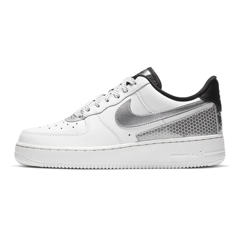 Nike Air Force 1 '07 SE 3M 反光 灰白 女款#送礼推荐