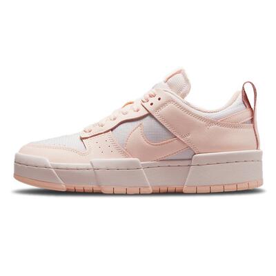 Nike Dunk Disrupt 经典百搭 低帮 板鞋 女款 淡粉拼接