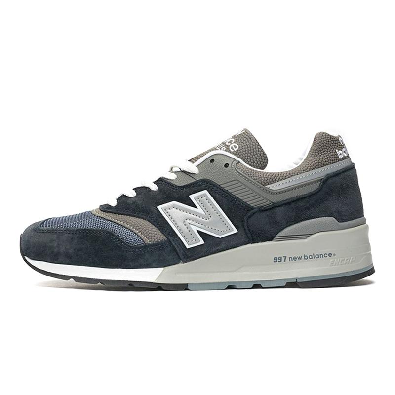 New Balance NB 997 系列 低帮 跑步鞋 男女同款 海军蓝