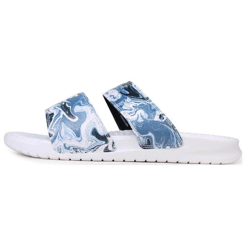 Nike benassi duo ultra slide 青花卉 防滑运动拖鞋 墨染