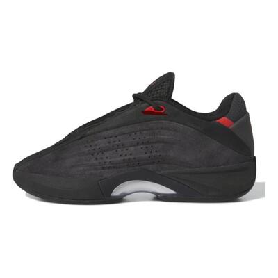 adidas Court80s 复古休闲 中帮 板鞋 男女同款 黑