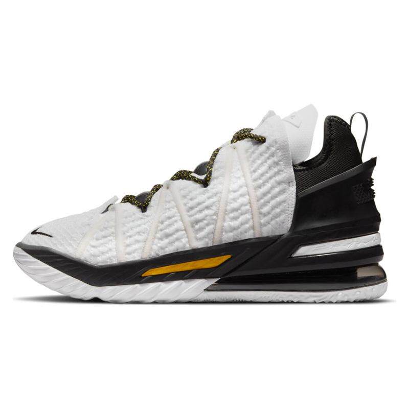 Nike LeBron 18 Dunkman 白黑 国内版 实战篮球鞋#送礼推荐