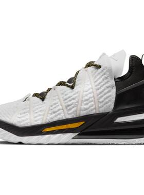 Nike LeBron 18 Dunkman 白黑 国内版 实战篮球鞋#送礼推荐