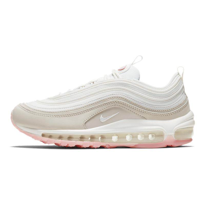 Nike Air Max 97 减震防滑 低帮 跑步鞋 女款 米粉白,运动鞋new,跑步鞋,淘宝优惠券,粉丝福利购,淘宝优惠卷