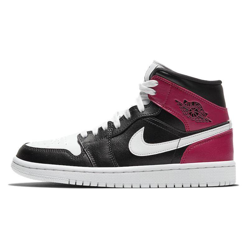 Jordan Air Jordan 1 Mid "Noble Red" 高帮 复古篮球鞋 女款,运动鞋new,跑步鞋,淘宝优惠券,粉丝福利购,淘宝优惠卷