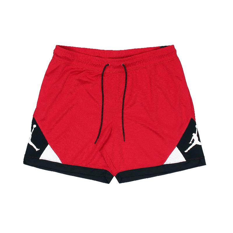 Jordan 飞人Logo印花针织速干篮球运动短裤 男款 红色 送男友