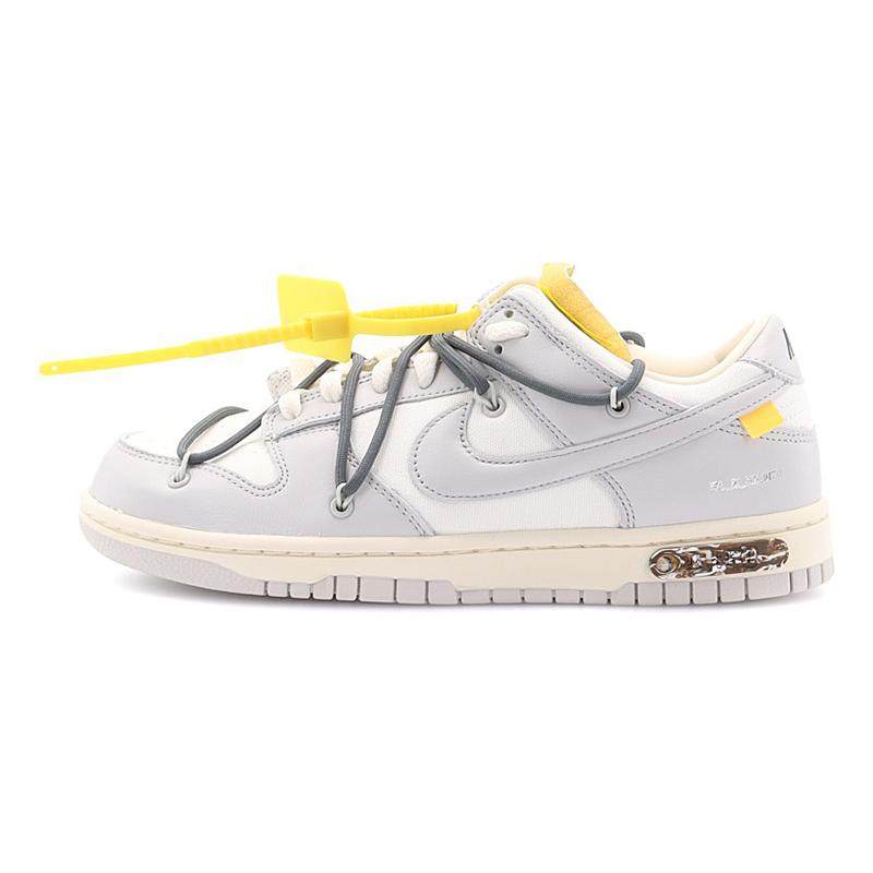 Off-White x Nike Dunk Low "The 50" NO.41 联名款 灰鞋带