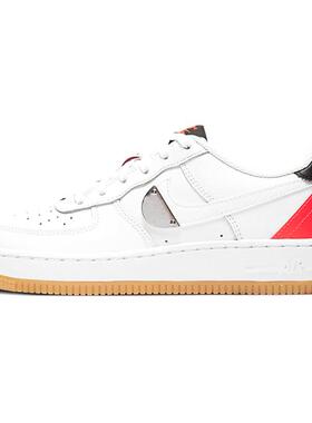 Nike Air Force 1 Low LV8 1 NBA Pack 低帮 板鞋 GS 白红