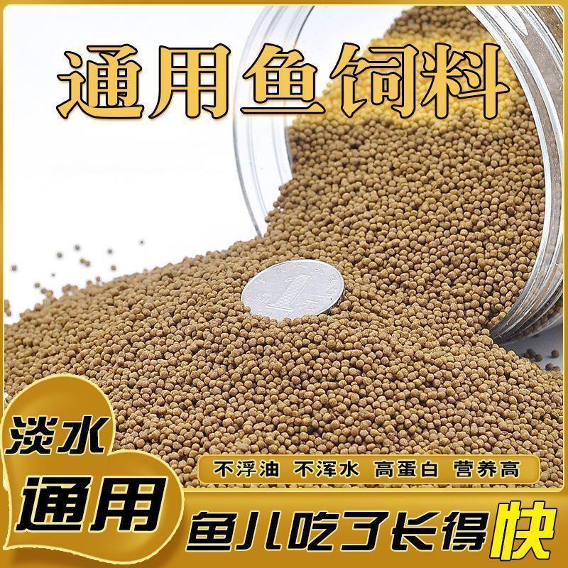 鱼苗开口料鱼饲料散装鱼粮浮水料淡水鱼饲料热带鱼饲料观赏鱼饲料
