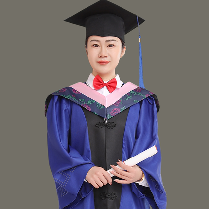硕士博士导师学士毕业礼服袍位男女大学生学院风医科工科文科理科