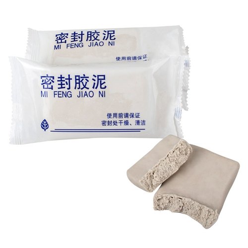 新品调防胶泥孔空调巴泥老q鼠y墙C泥封防火洞橡皮泥堵防水孔口密