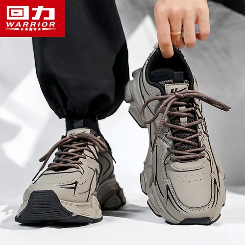 回力官方旗舰店男鞋厚底老爹鞋男