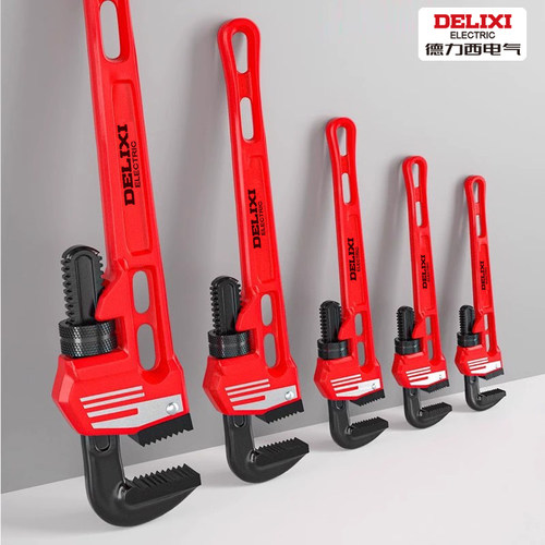 德力西管子钳万用水管扳手管钳