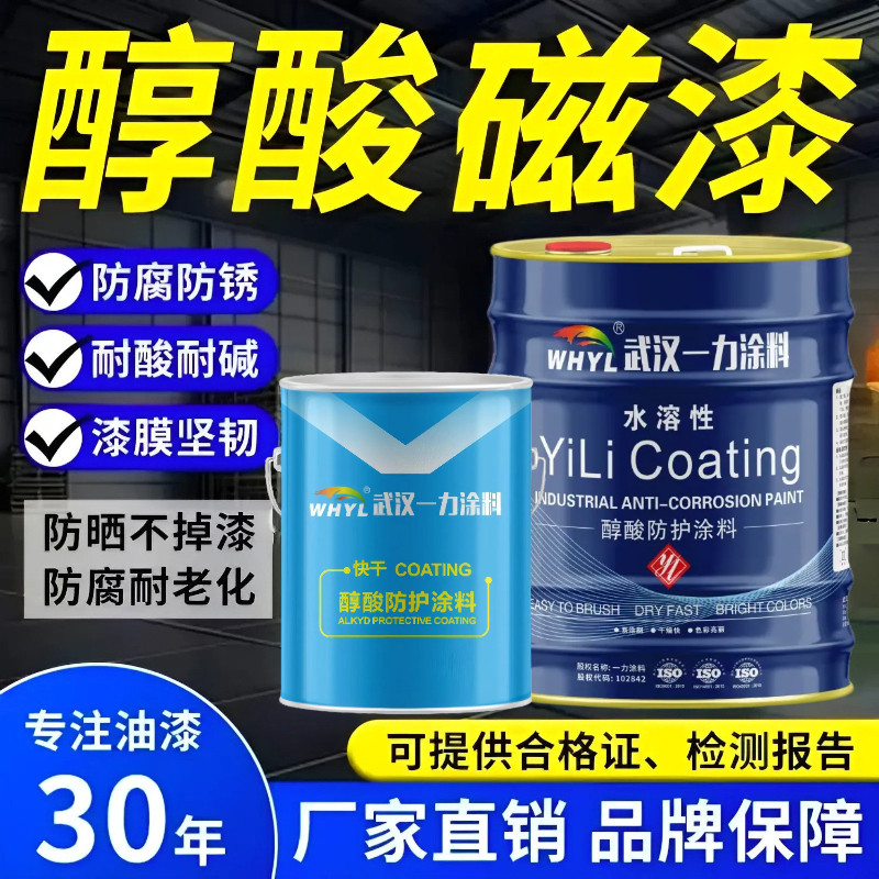 一力快干醇酸磁漆金属防腐防锈漆