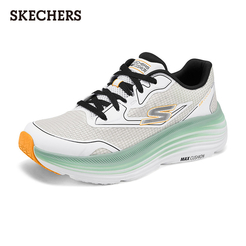 斯凯奇2026年新款男鞋秋季慢跑鞋网面增高厚底时尚百搭休闲运动鞋,流行男鞋,时尚休闲鞋,淘宝优惠券,粉丝福利购,淘宝优惠卷