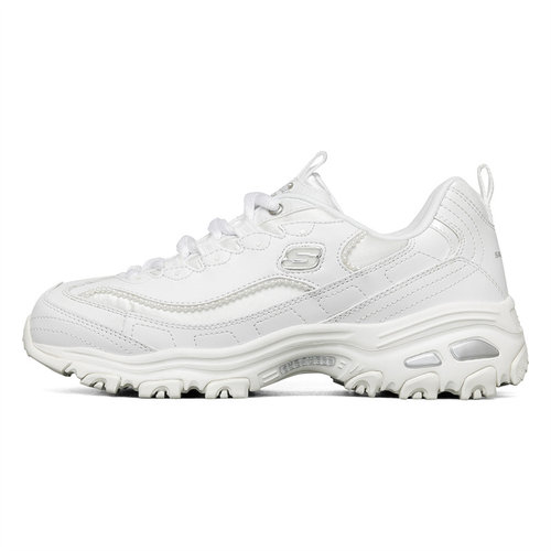 Skechers斯凯奇秋冬季款女鞋休闲百搭老爹鞋运动厚底小白鞋149463
