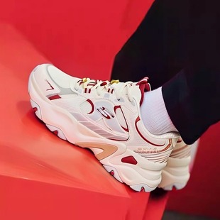 开运熊春节老爹鞋 斯凯奇闪穿鞋 CNY限定马年男女鞋 新款 2026年春季