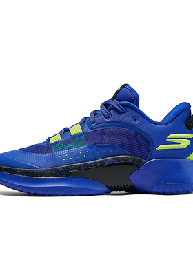 斯凯奇新款男子篮球鞋轻质透气回弹缓震抓地耐磨百搭运动鞋253007