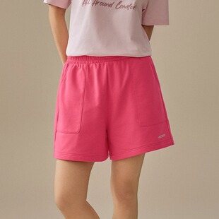 外穿健身跑步宽松百搭舒适针织裤 休闲运动短裤 新款 斯凯奇男女秋季
