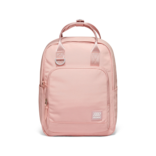 斯凯奇奶油马卡龙双肩包男轻便初中生书包多功能女生背包校园风