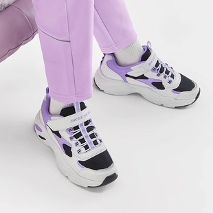 斯凯奇商场同款男女款童鞋秋季厚底增高儿童休闲运动鞋大童小白鞋