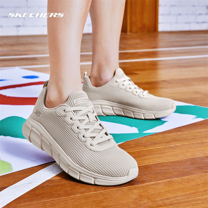 斯凯奇女鞋透气软底运动鞋