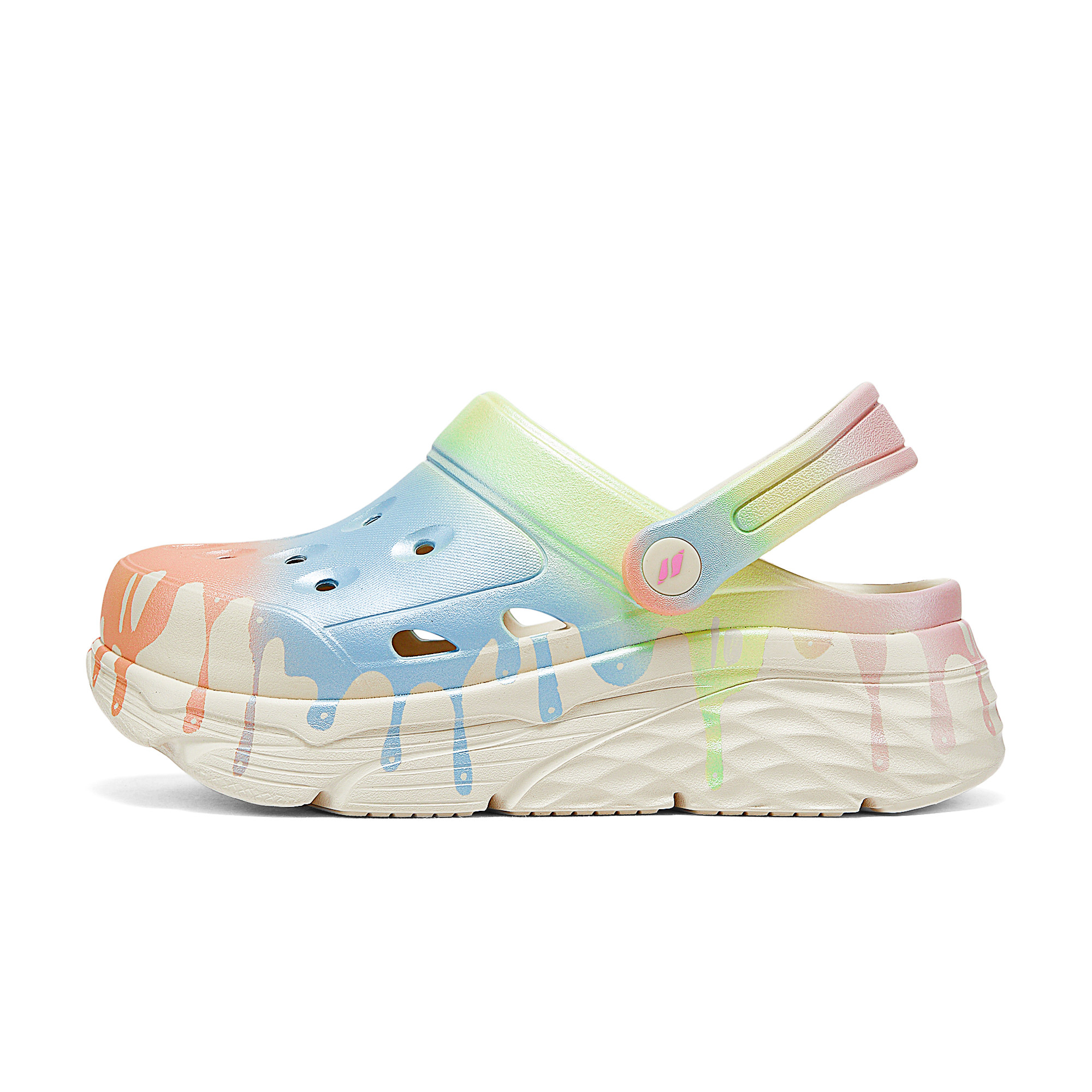 斯凯奇女子雪糕洞洞鞋沙滩鞋凉鞋舒适透气耐磨时尚渲染休闲百搭,运动鞋new,运动沙滩鞋/凉鞋,淘宝优惠券,粉丝福利购,淘宝优惠卷