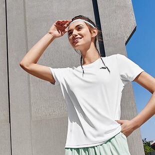斯凯奇短袖 男女T恤GODRI透气速干弹力上衣户外健身