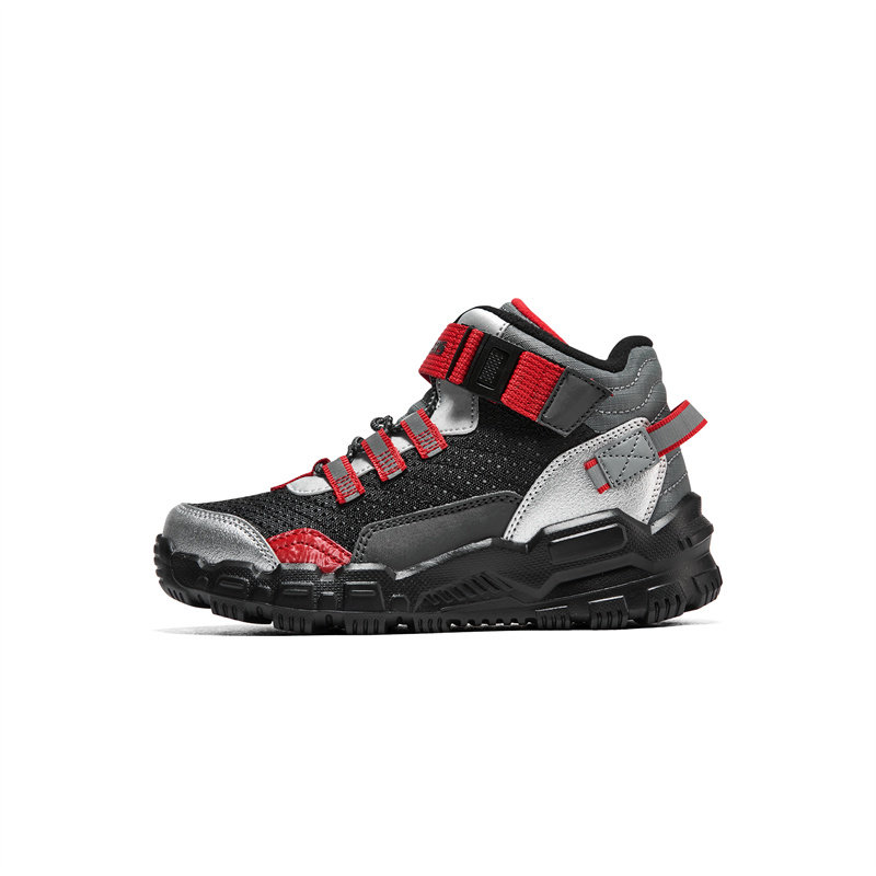 Skechers斯凯奇儿童二棉鞋加厚加绒男童保暖抓地户外大童运动鞋