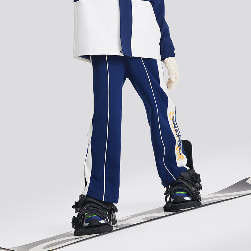 斯凯奇女童针织长裤春夏新款儿童百搭舒适简约运动裤宽松休闲舒适