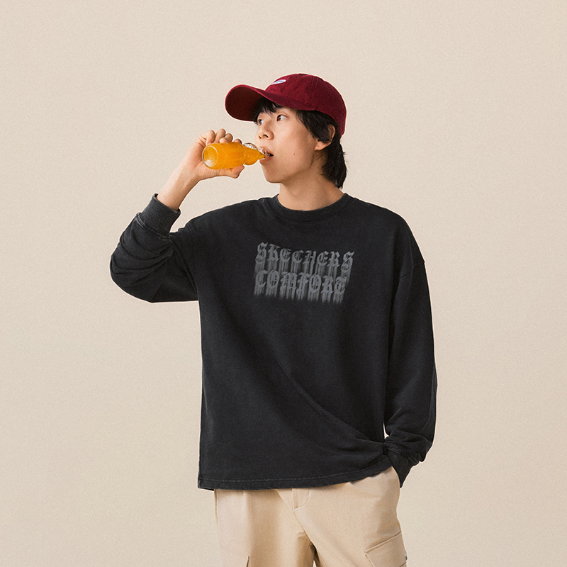 宽松版型 舒适自在 雪花洗处理