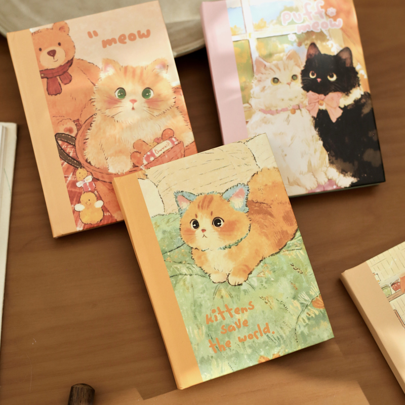 可爱萌宠小猫A7空白本子